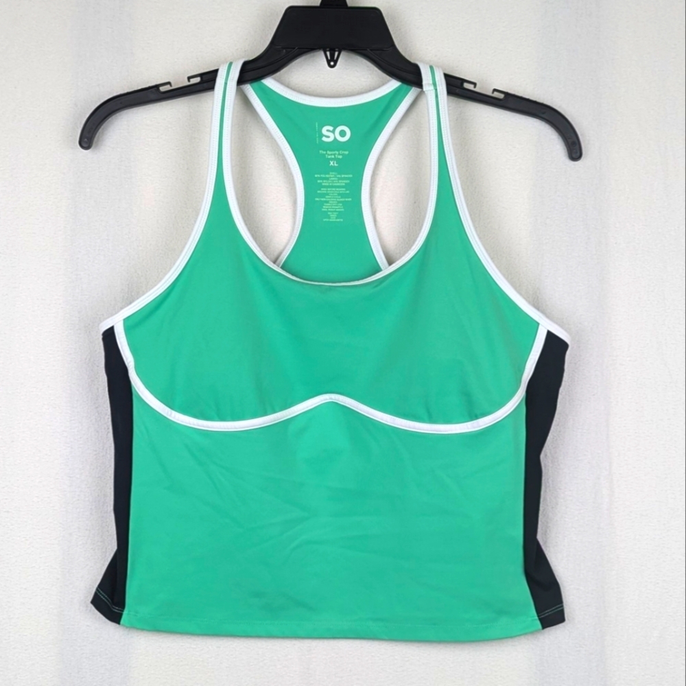 SO Sporty Crop Tank Top